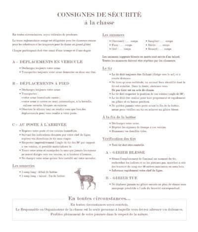 carnet de chasse page 3